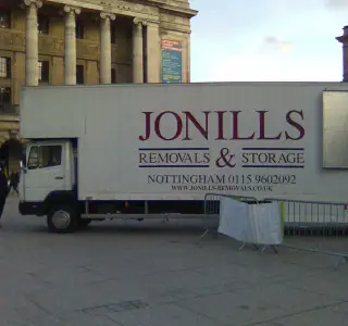 February night lights In Nottingham